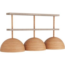Arteriors Vega Linear Chandelier DRS01