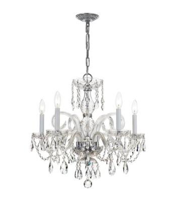 Crystorama Traditional Crystal Chandelier 1005-CH-CL-MWP