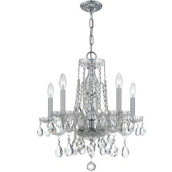 Crystorama Traditional Crystal Chandelier 1061-CH-CL-MWP