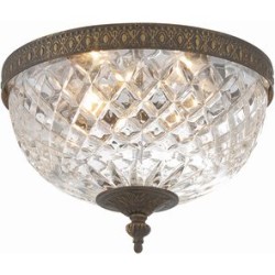 Crystorama Westbury Flush 117-12-EB