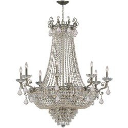 Crystorama Majestic Chandelier 1488-HB-CL-SAQ