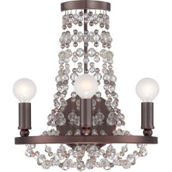 Crystorama Channing Sconce 1542-CB-MWP
