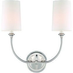 Crystorama Sylvan Sconce 2242-PN
