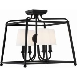 Crystorama Sylvan Semi Flush 2243-BF