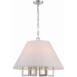Crystorama Westwood Chandelier 2256-PN