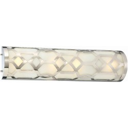 Crystorama Jennings Bathroom Vanity Light 2264-PN-LED