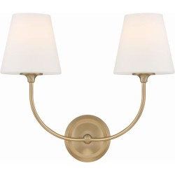 Crystorama Sylvan Sconce 2442-OP-VG