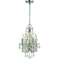 Crystorama Imperial Mini Chandelier 3224-CH-CL-MWP