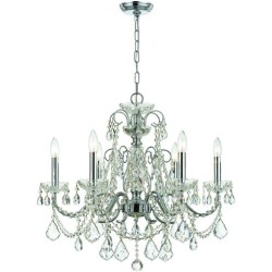 Crystorama Imperial Chandelier 3226-CH-CL-MWP