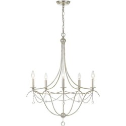 Crystorama Metro Chandelier 425-SA