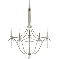 Crystorama Metro Chandelier 435-SA