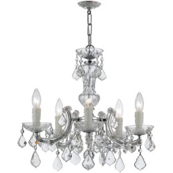 Crystorama Maria Theresa Chandelier 4376-CH-CL-S