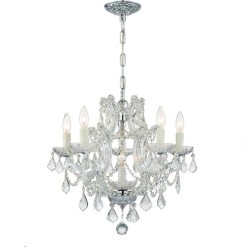 Crystorama Maria Theresa Chandelier 4405-CH-CL-MWP