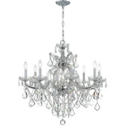 Crystorama Maria Theresa Chandelier 4409-CH-CL-MWP