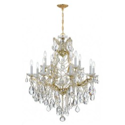 Crystorama Maria Theresa Chandelier 4413-GD-CL-MWP
