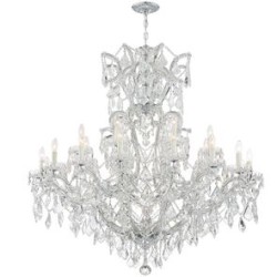 Crystorama Maria Theresa Chandelier 4424-CH-CL-MWP