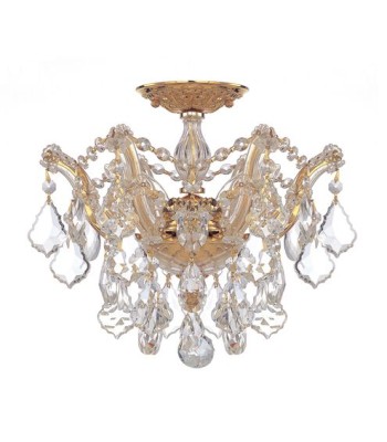 Crystorama Maria Theresa Semi Flush 4430-GD-CL-MWP