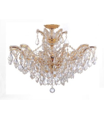 Crystorama Maria Theresa Semi Flush 4439-GD-CL-SAQ_CEILING