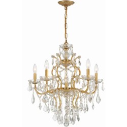 Crystorama Filmore Chandelier 4455-GA-CL-MWP