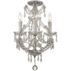 Crystorama Maria Theresa Semi Flush 4473-CH-CL-S_CEILING