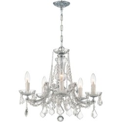 Crystorama Maria Theresa Chandelier 4476-CH-CL-MWP