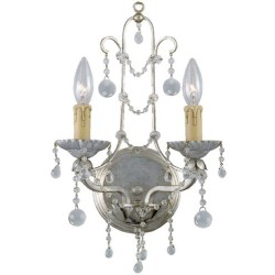 Crystorama Paris Market Sconce 4612-SL