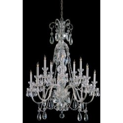 Crystorama Traditional Crystal Chandelier 5020-CH-CL-MWP