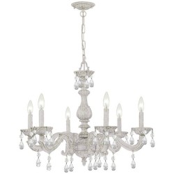 Crystorama Paris Market Chandelier 5036-AW-CL-MWP