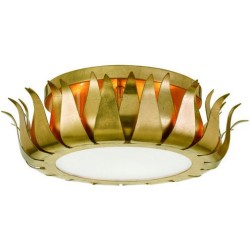 Crystorama Broche Flush 510-GA