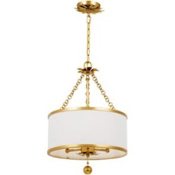 Crystorama Broche Mini Chandelier 513-GA