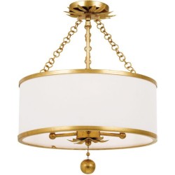 Crystorama Broche Semi Flush 513-GA_CEILING
