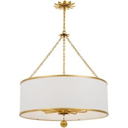Crystorama Broche Chandelier 515-GA