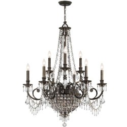 Crystorama Vanderbilt Chandelier 5168-EB-CL-MWP