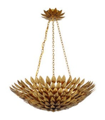 Crystorama Broche Chandelier 517-GA