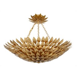 Crystorama Broche Semi Flush 517-GA_CEILING