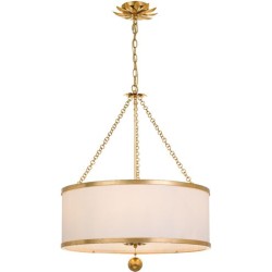 Crystorama Broche Chandelier 518-GA