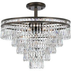 Crystorama Mercer Semi Flush 5264-EB-CL-MWP_CEILING
