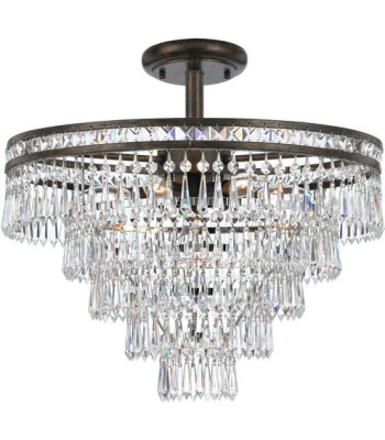 Crystorama Mercer Semi Flush 5264-EB-CL-MWP_CEILING