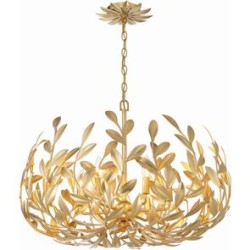 Crystorama Broche Chandelier 533-GA