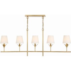 Crystorama Broche Chandelier 537-GA