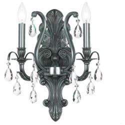 Crystorama Dawson Sconce 5563-PW-CL-MWP