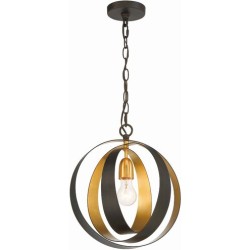 Crystorama Luna Mini Pendant 580-EB-GA