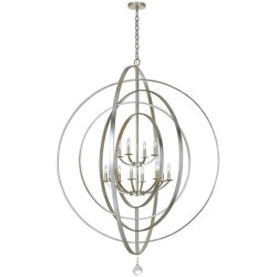 Crystorama Luna Chandelier 590-SA