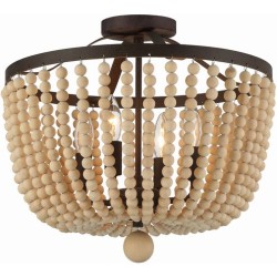 Crystorama Rylee Semi Flush 604-FB_CEILING