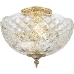 Crystorama Milton Semi Flush 66-CT-OB
