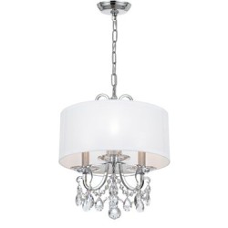 Crystorama Othello Mini Chandelier 6623-CH-CL-MWP