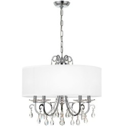 Crystorama Othello Chandelier 6625-CH-CL-MWP