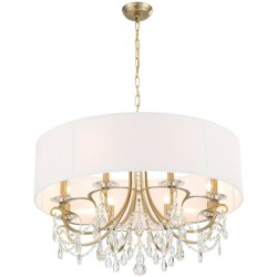 Crystorama Othello Chandelier 6628-VG-CL-MWP