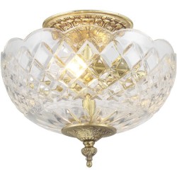Crystorama Milton Semi Flush 67-CT-OB