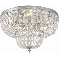 Crystorama Westbury Flush 718-CH-CL-MWP